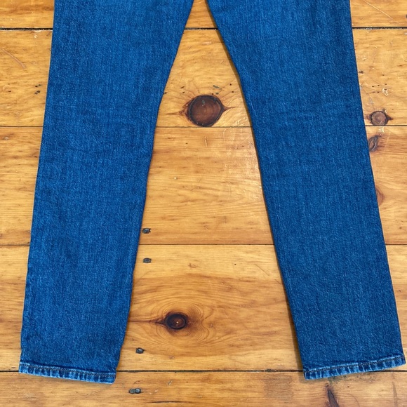 Madewell High Rise Slim Boyjean Size 25 - Picture 6 of 15